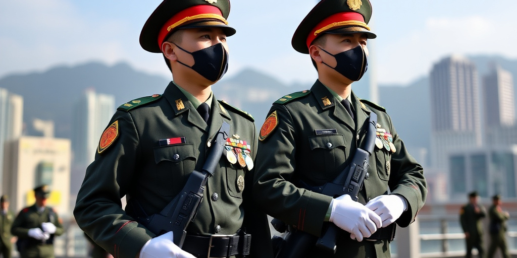 27ª rotazione di ufficiali militari cinesi lascia Hong Kong il 31 dicembre 2025