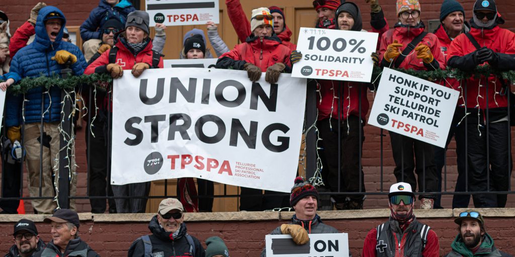 Piste da sci di Telluride chiuse a causa di una disputa sindacale