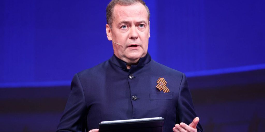 Former Russian president calls US sanctions "an act of war against Russia"