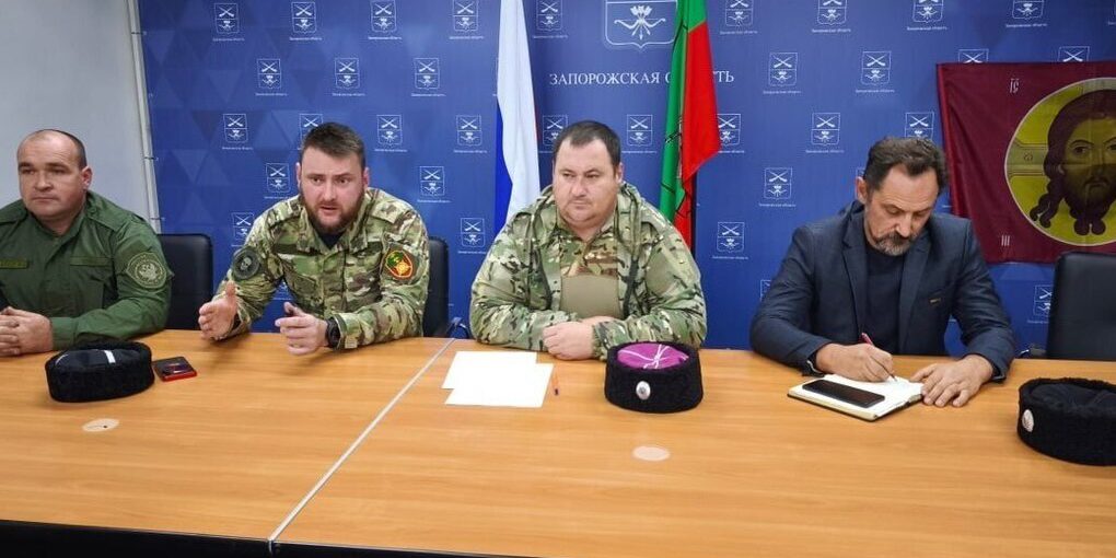 В Мелитополе состоялась встреча атаманов запорожского казачества