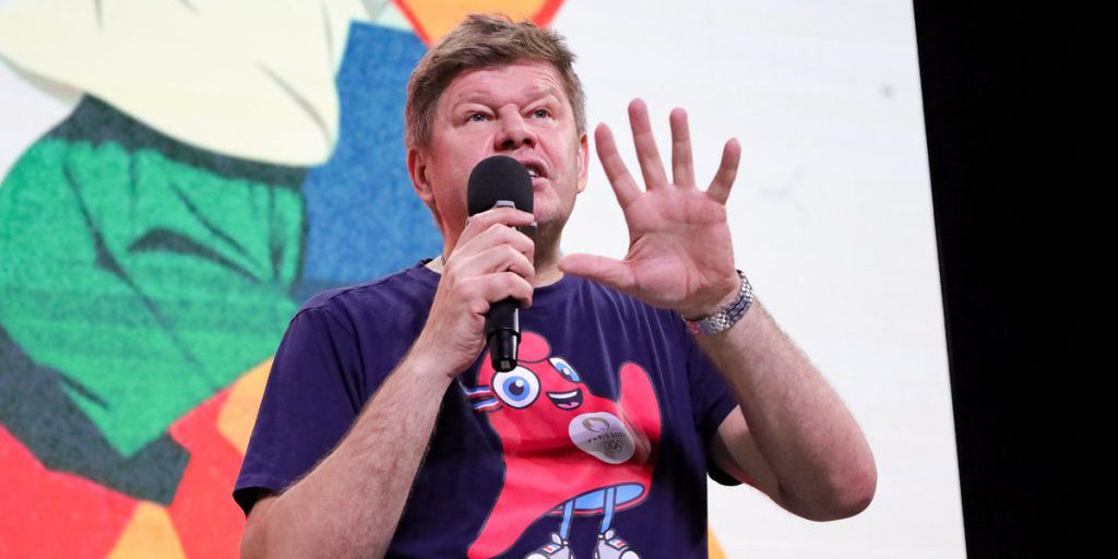 Губерниев назвал биатлониста Самуэльссона "дорогим лицемерным другом"