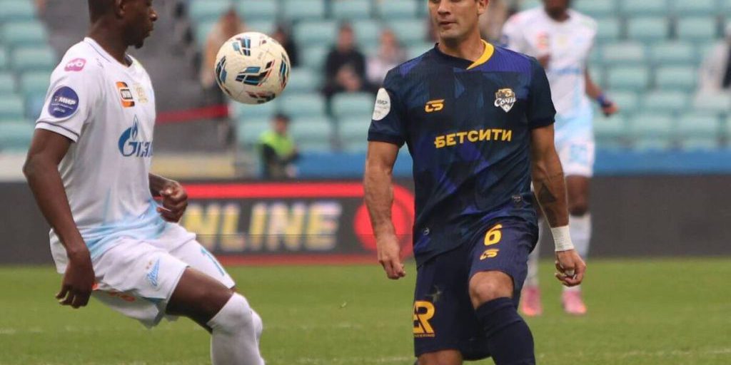 ФК «Сочи» проиграл петербургскому «Зениту» с разгромным счётом