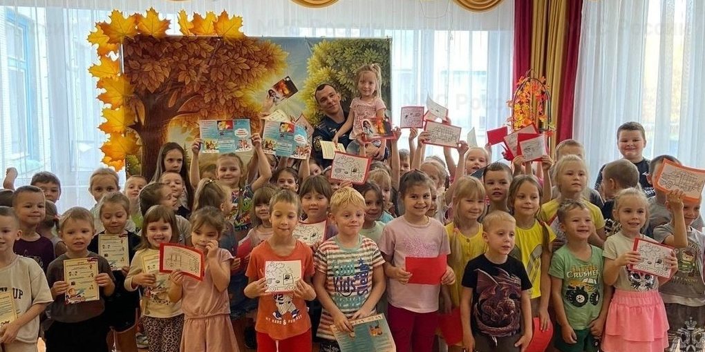 В пензенском детском саду прошло занятие по пожарной безопасности