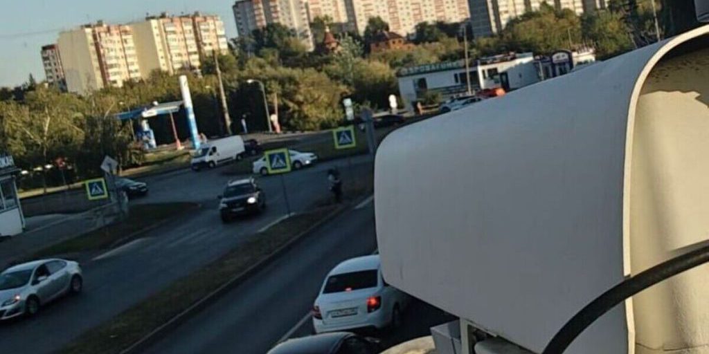 В Курске на проспекте Хрущева установили камеру на пешеходов