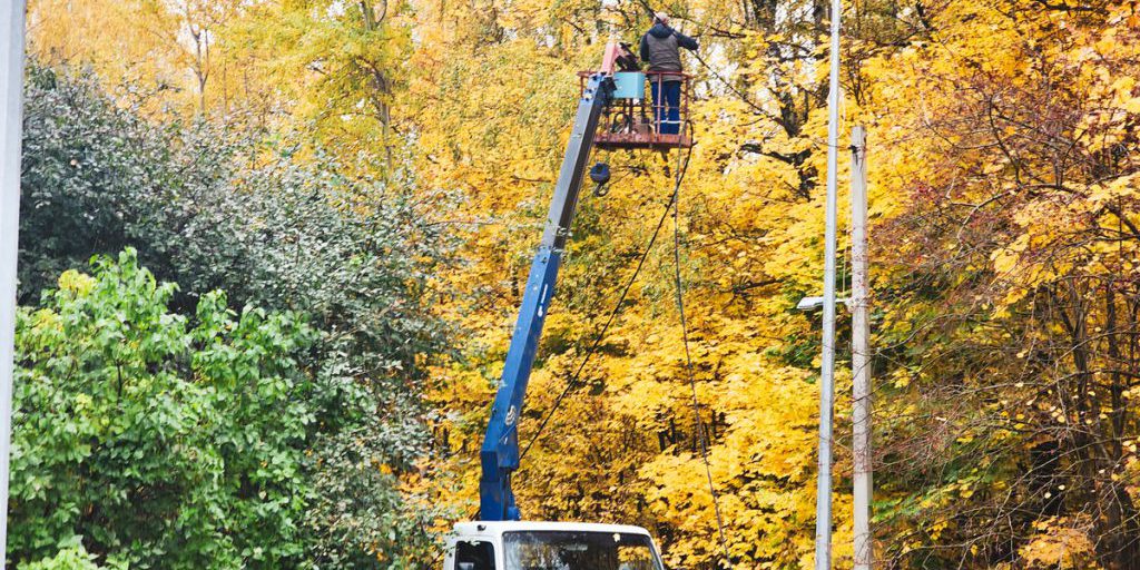 В Пущино устанавливают современное освещение