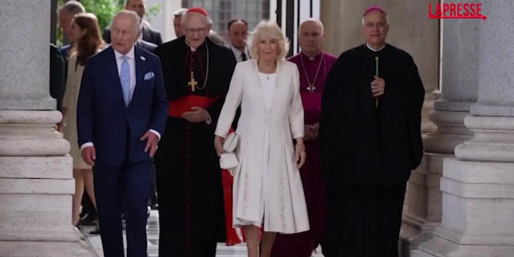 Scranno speciale per re Carlo III in Basilica a San Paolo fuori le Mura