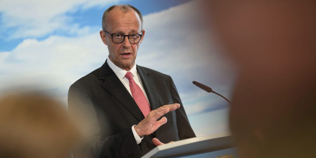 Germany Chancellor Merz says Russia may be behind flights of unidentified drones