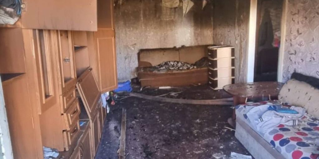 В Ростовской области игры с зажигалкой привели к пожару в квартире