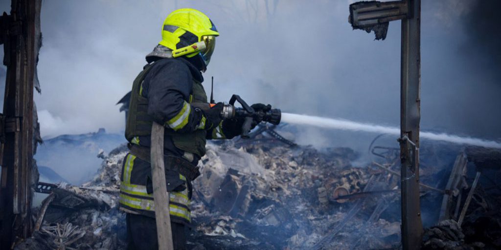 Danni a struttura infrastrutturale di Odesa causati da droni russi