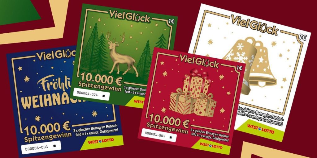 WestLotto Regala l'Atmosfera Festiva con le Nuove Rubbellose a Tema Natalizio