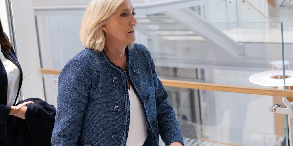 Ле Пен заявила о желании участвовать в досрочных выборах вопреки ограничениям