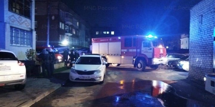 В Муроме загорелась квартира в высотном доме