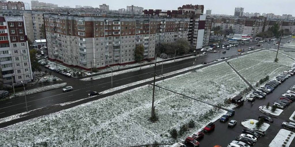 Рабочая неделя в Алтайском крае начнется с мокрого снега и похолодания до -2