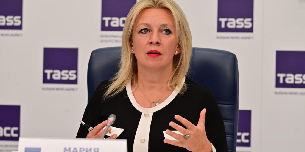 Мария Захарова иронично прокомментировала конфликт в украинском поезде