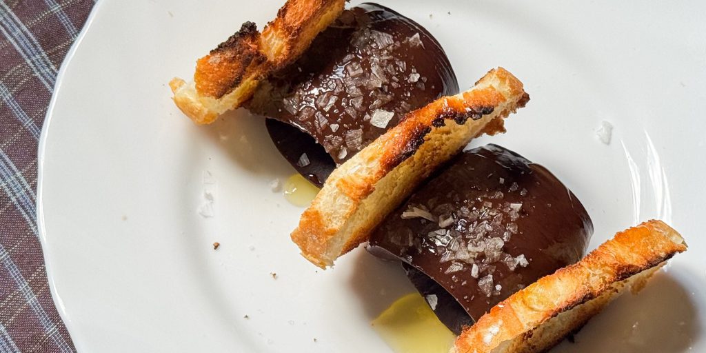 Pane tostato con cioccolato, olio e sale: un dessert rapido e semplice