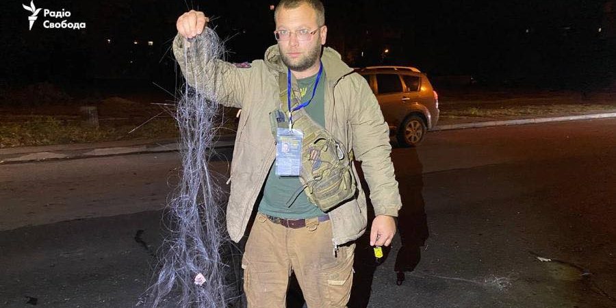 Kramatorsk likely attacked by fibre-optic drone for the first time – photos, video