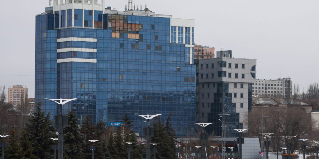 Прозвучал сильный взрыв в небе над Донецком