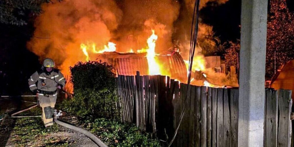 За сутки в Курганской области ликвидировали шесть пожаров