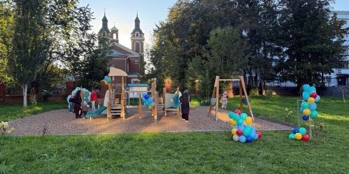 Новая детская площадка и «Чудо-дерево» появились в Кирове