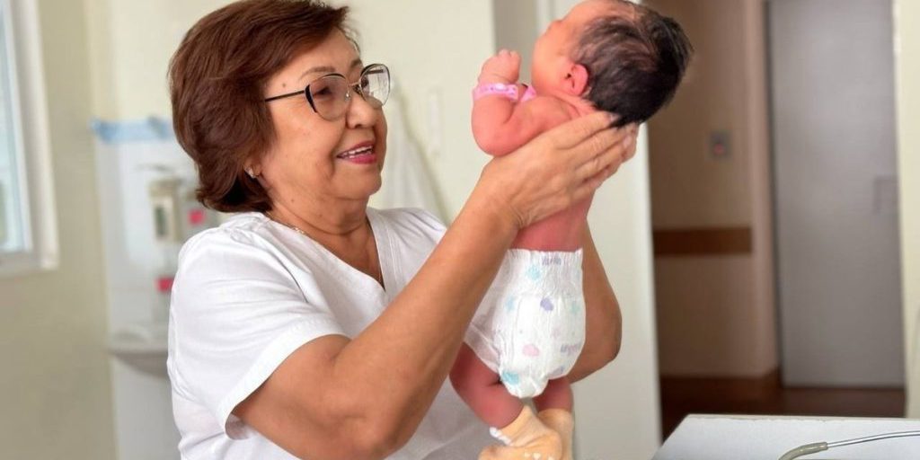 В Элисте в день рождения города первым родился мальчик