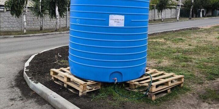 В ДНР ёмкости с водой на период холодов с улиц убирать не планируют