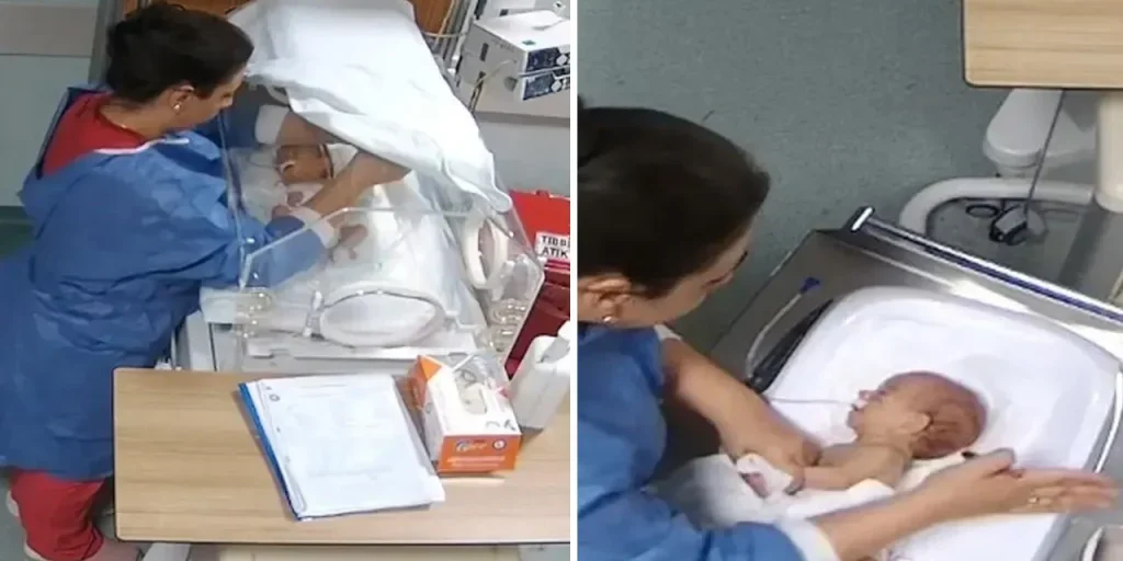 Infermiera di Kahramanmaraş si è resa dopo ordine di arresto per presunta violenza su neonato