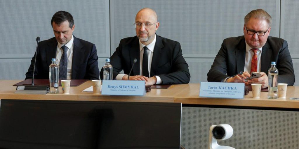 Ukrainian defence minister calls on NATO countries to allocate 0.25% of GDP for Ukraine's defence