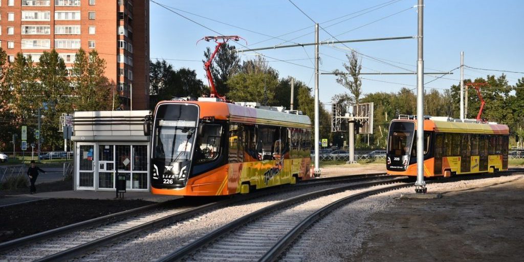 Ripristino del servizio tramviario a Dzerzhinsky dopo importante opera di ricostruzione e ammodernamento della linea numero 5k