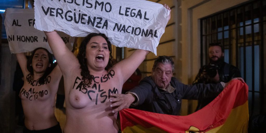 Ministra dell'uguaglianza denuncia aggressione sessuale contro due attiviste di Femen