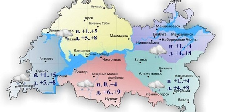 Жителям Татарстана обещают туман и до 9 градусов тепла 24 октября