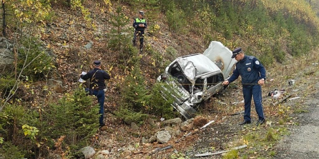 Трое пострадали при обгоне «паровозиком» на дороге «Верхняя Тура-Качканар»