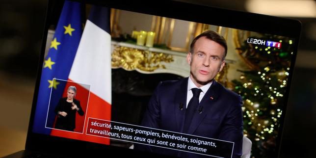 I vœux presidenziali hanno raggiunto 8,9 milioni di spettatori, inferiore al 2024