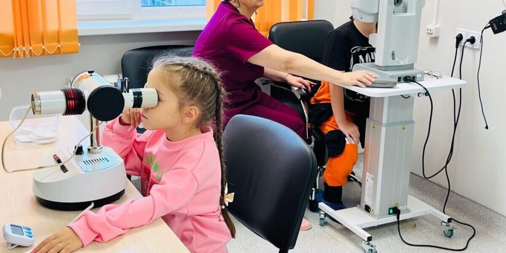 Второй кабинет охраны зрения для детей открыли в Новом Уренгое