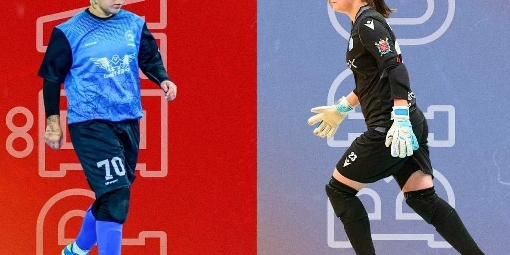 Le calciatrici dell'Università di Orël si sfidano nel Campionato russo di futsal