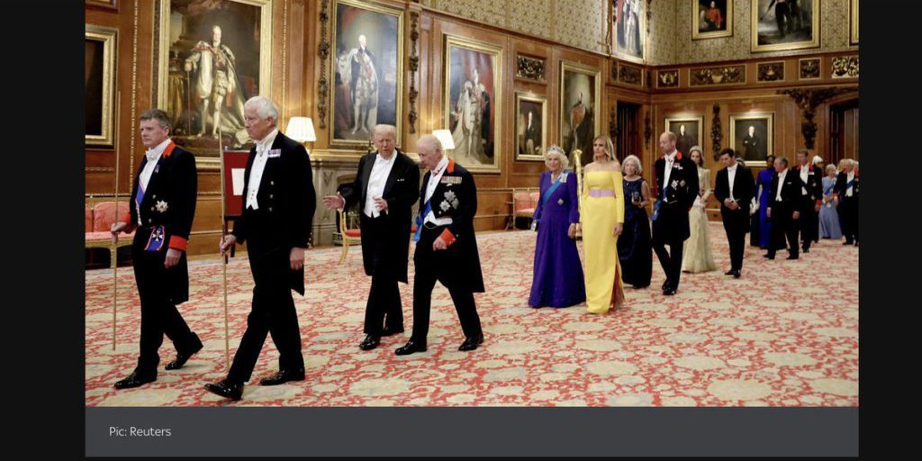 Camilla e Melania Trump mostrano solidarietà all'Ucraina con un gesto simbolico di sostegno