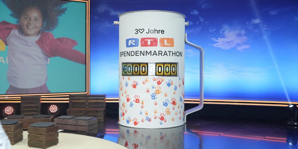 Il RTL-Spendenmarathon: 30 anni di raccolta fondi per la beneficenza