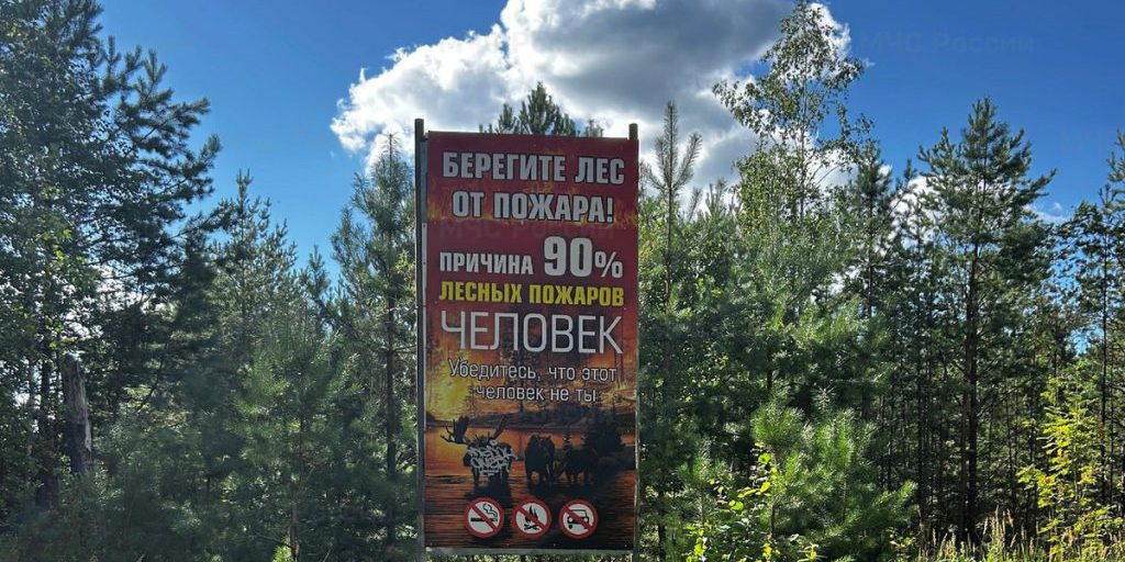 В Калужской области сохраняется красный уровень опасности пожаров