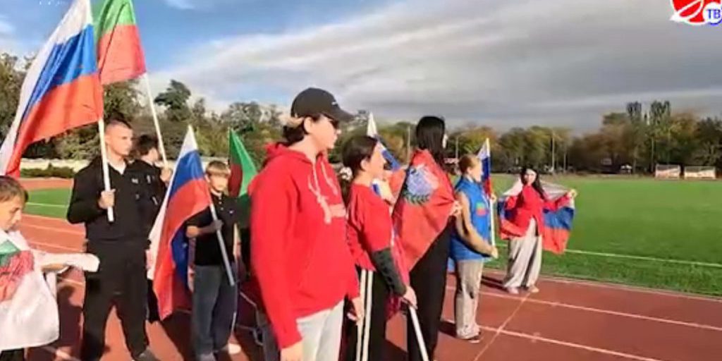 В Мелитополе состоялся любительский забег, посвященный Дню отца