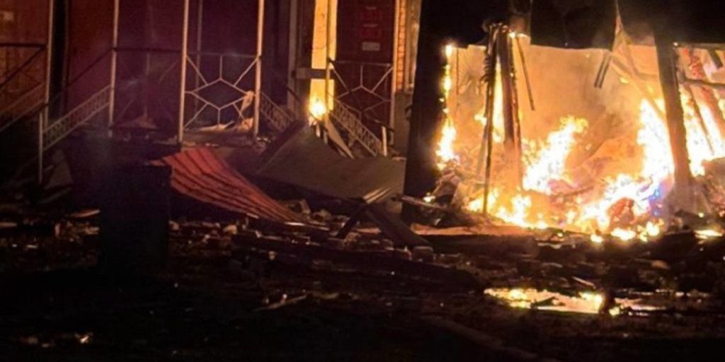 Russian attack destroys branch of Ukraine's largest private postal operator in Donetsk Oblast