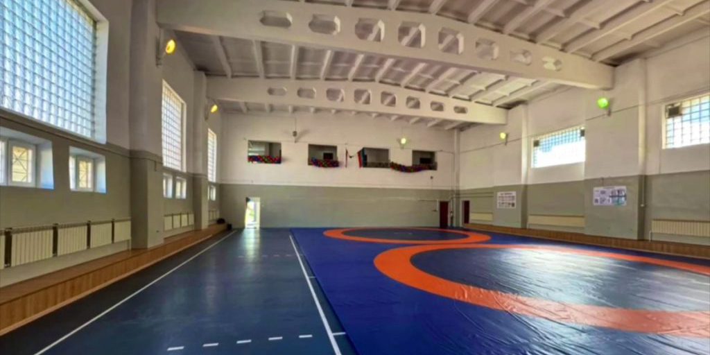 В КЧР отремонтировали спортзал школы олимпийского резерва