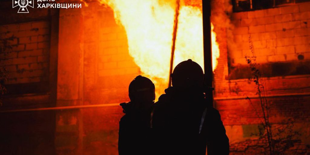 State Emergency Service tackles aftermath of Russian guided bomb strikes on Kharkiv – photos, video