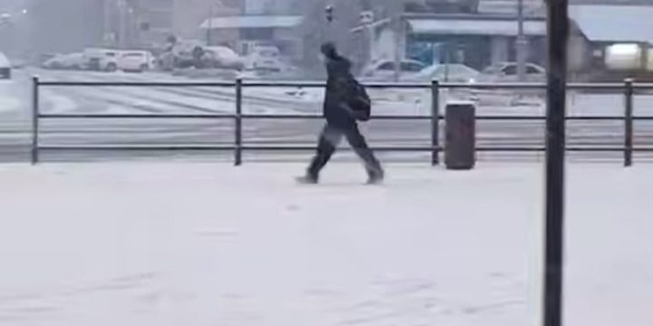 На Камчатку пришла снежная буря