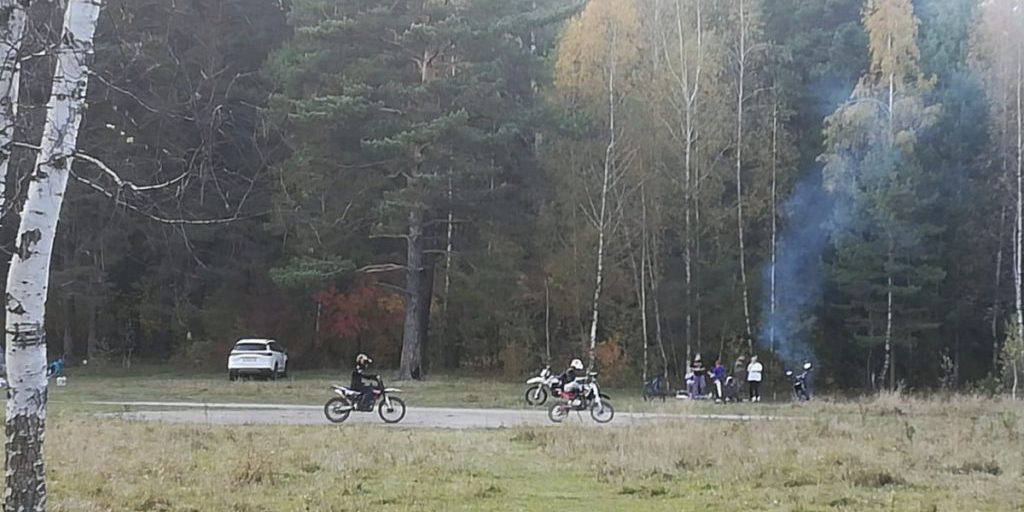 Конфликт в городском лесу: отдыхающие против юных мотоциклистов в Новосибирске