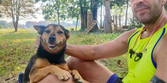 Il cane Rocky ucciso con un fucile da caccia sulla pista ciclabile. Ancora ignoto chi ha sparato