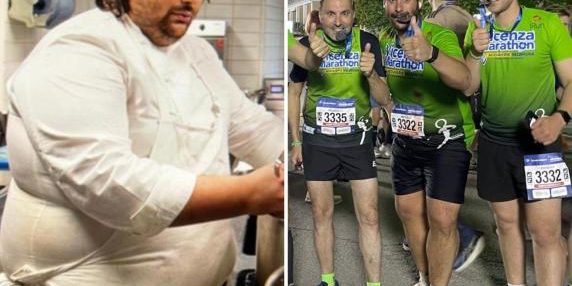 Lo chef stellato: «Pesavo 200 chili, ora andrò alla maratona di New York. L’obesità è una malattia silenziosa»