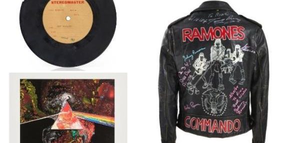 Asta da record a Torino: i cimeli rock dei Ramones, Bob Marley (3 mila euro per un poster) e Pink Floyd fanno impazzire i collezionisti