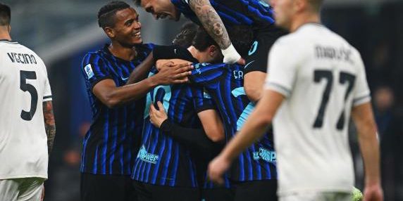 L'Inter in vetta alla classifica dopo la vittoria sulla Lazio