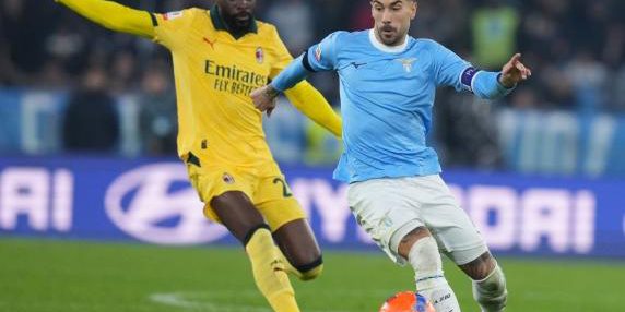 Lazio batte Milan 1‑0 ai quarti di Coppa Italia grazie al gol di Zaccagni