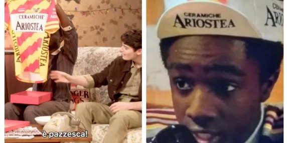 Stranger Things riceve un cappello della squadra di ciclismo di Reggio Emilia