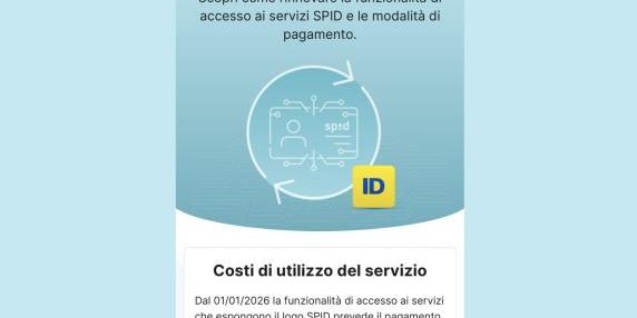 Spid di Poste Italiane a pagamento: costi, esenzioni e alternative dal 1 gennaio 2026